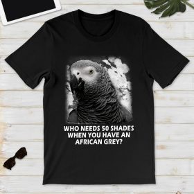 Who need 50 shades when you have an african grey d