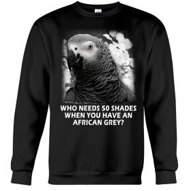 Who need 50 shades when you have an african grey