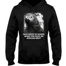 Who need 50 shades when you have an african grey