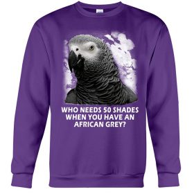 Who need 50 shades when you have an african grey