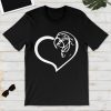 parrot heart shape black 1