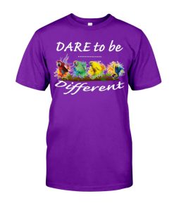 Dare to be Different parrot purple 1