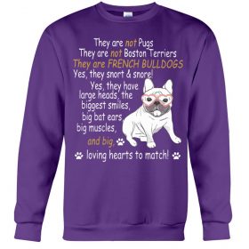 French Bulldog Quotes purple