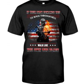If you path demands you to walk US Veteran black