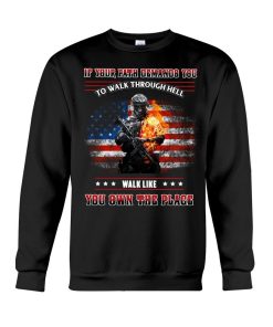 If you path demands you to walk US Veteran black 3