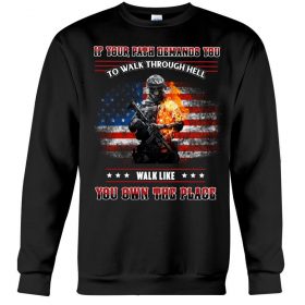 If you path demands you to walk US Veteran black
