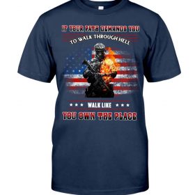 If you path demands you to walk US Veteran navy