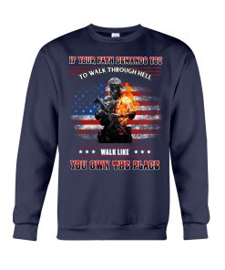 If you path demands you to walk US Veteran navy 3