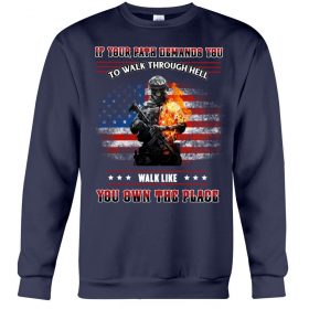 If you path demands you to walk US Veteran navy