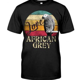 Love African Grey black