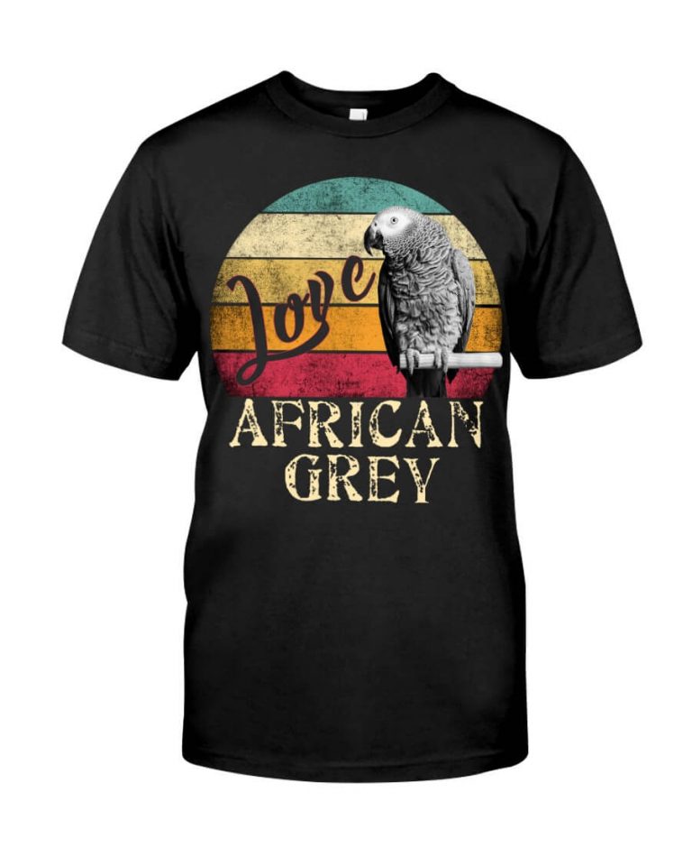 Love African Grey black