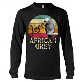 Love African Grey black