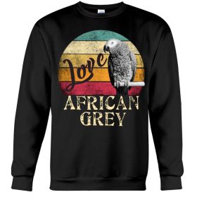 Love African Grey black