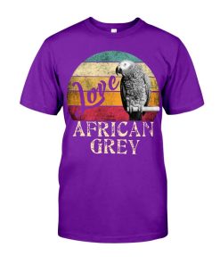 Love African Grey purple 1
