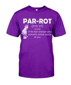 Parrot Pronounciation purple 1