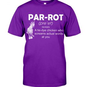 Parrot Pronounciation purple
