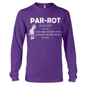 Parrot Pronounciation purple