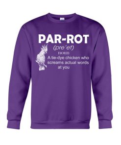 Parrot Pronounciation purple 3