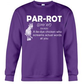Parrot Pronounciation purple