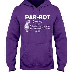 Parrot Pronounciation purple