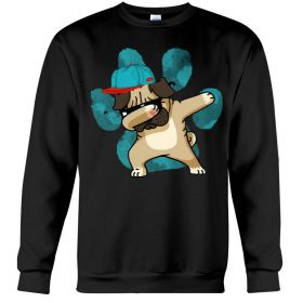 Dabbing pug black