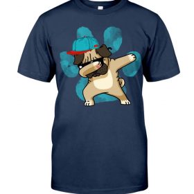 Dabbing pug navy