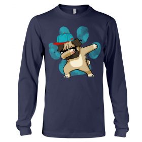 Dabbing pug navy