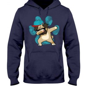 Dabbing pug navy