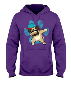 Alternative view of Dabbing Pug Tshirt
