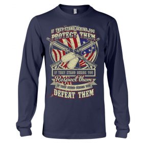 If they stand behind you, protect them veteran black