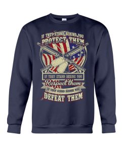 if they stand behind you protect them veteran black 7