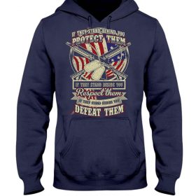 If they stand behind you, protect them veteran black
