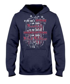 Alternative view of If you are a veteran I am your brother - Veteran Tshirt