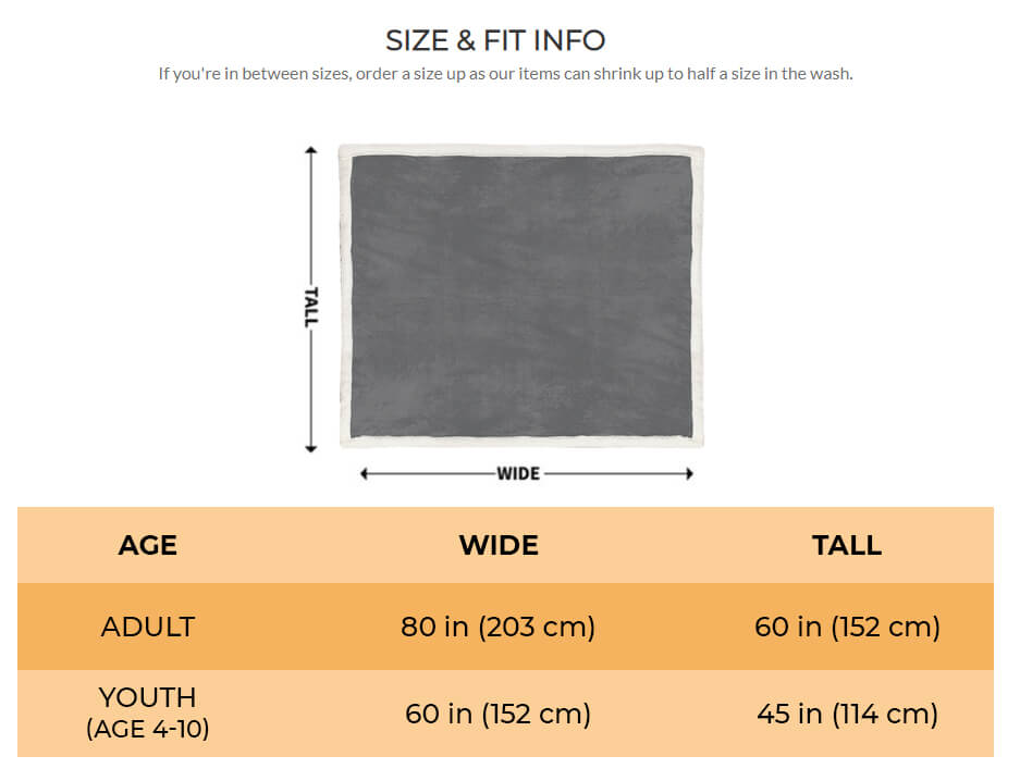 size blanket