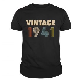Vintage 1941 Years Old Tshirt