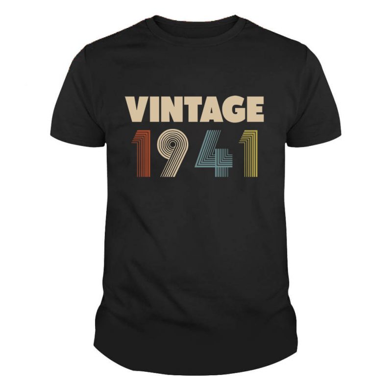 Vintage 1941 Years Old Tshirt