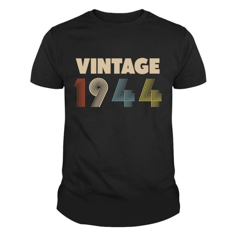 Vintage 1944 Years Old Tshirt (1)