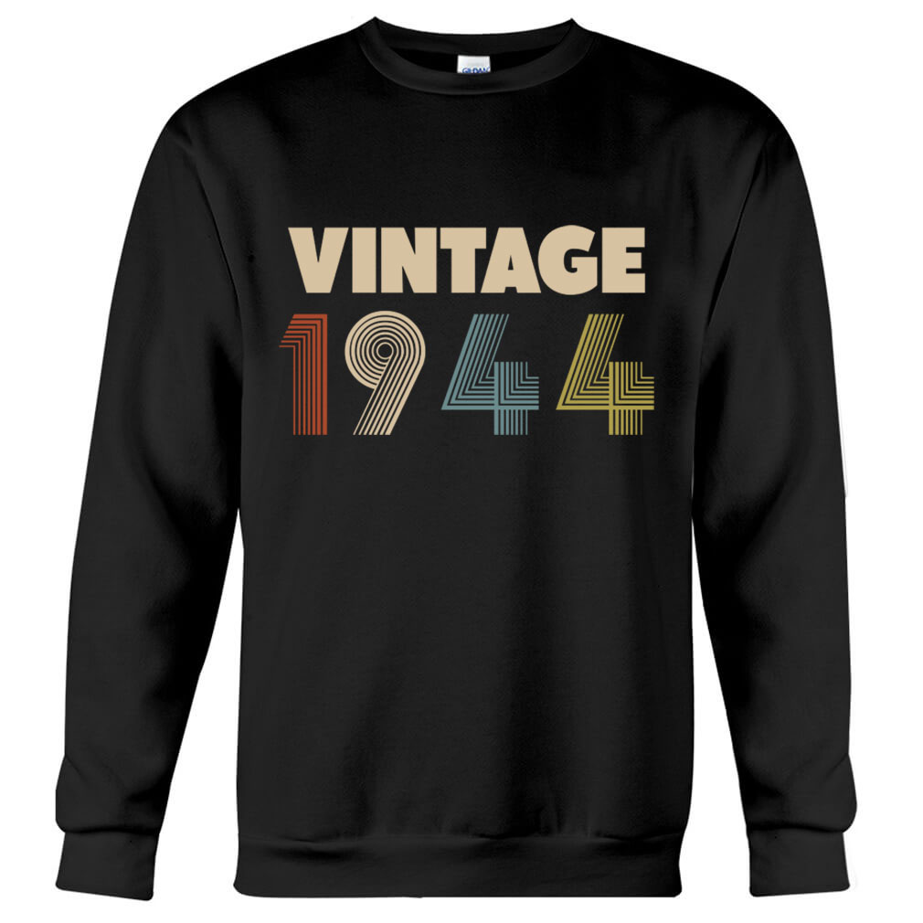 Vintage 1944 Years Old Tshirt - Savaltore