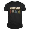 Vintage 1946 Years Old Tshirt 9 Vintage 1946 Years Old Tshirt 1