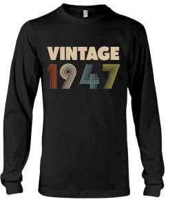 Vintage 1947 Years Old Tshirt 7 Vintage 1947 Years Old Tshirt 2