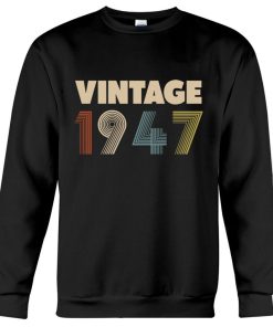Vintage 1947 Years Old Tshirt 6 Vintage 1947 Years Old Tshirt 3