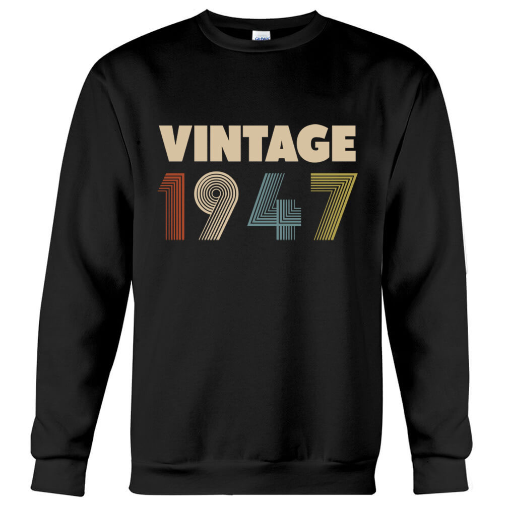 Vintage 1947 Years Old Tshirt - Savaltore