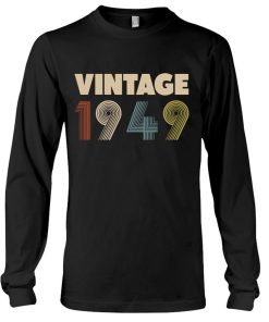 Alternative view of Vintage 1949 Years Old Tshirt