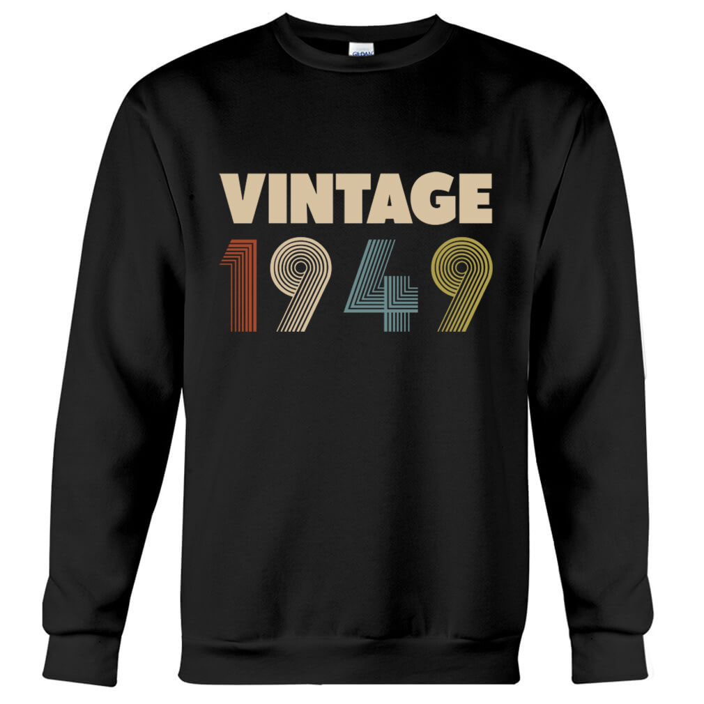 Vintage 1949 Years Old Tshirt - Savaltore