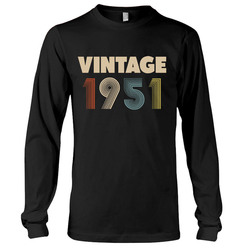 Vintage 1951 Years Old Tshirt - Savaltore