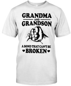Grandma and Grandson a bond that can't be broken Shirt