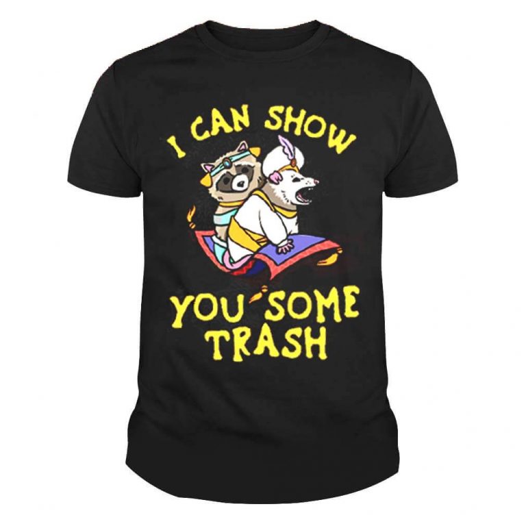 I can show you some trash Racoon Possum Flying Tshirt