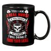 Yes i am a real Nurse if you touch my coffee i will drink it from your skull Mug