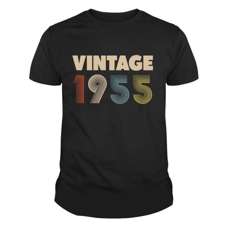 Vintage 1955 Years Old Tshirt