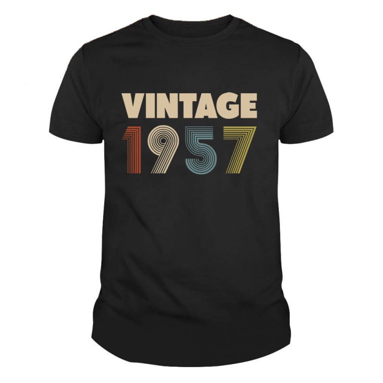 Vintage 1957 Years Old Tshirt